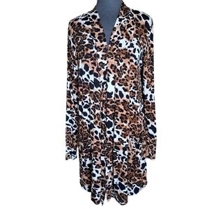 Animals Print Cardigan.
